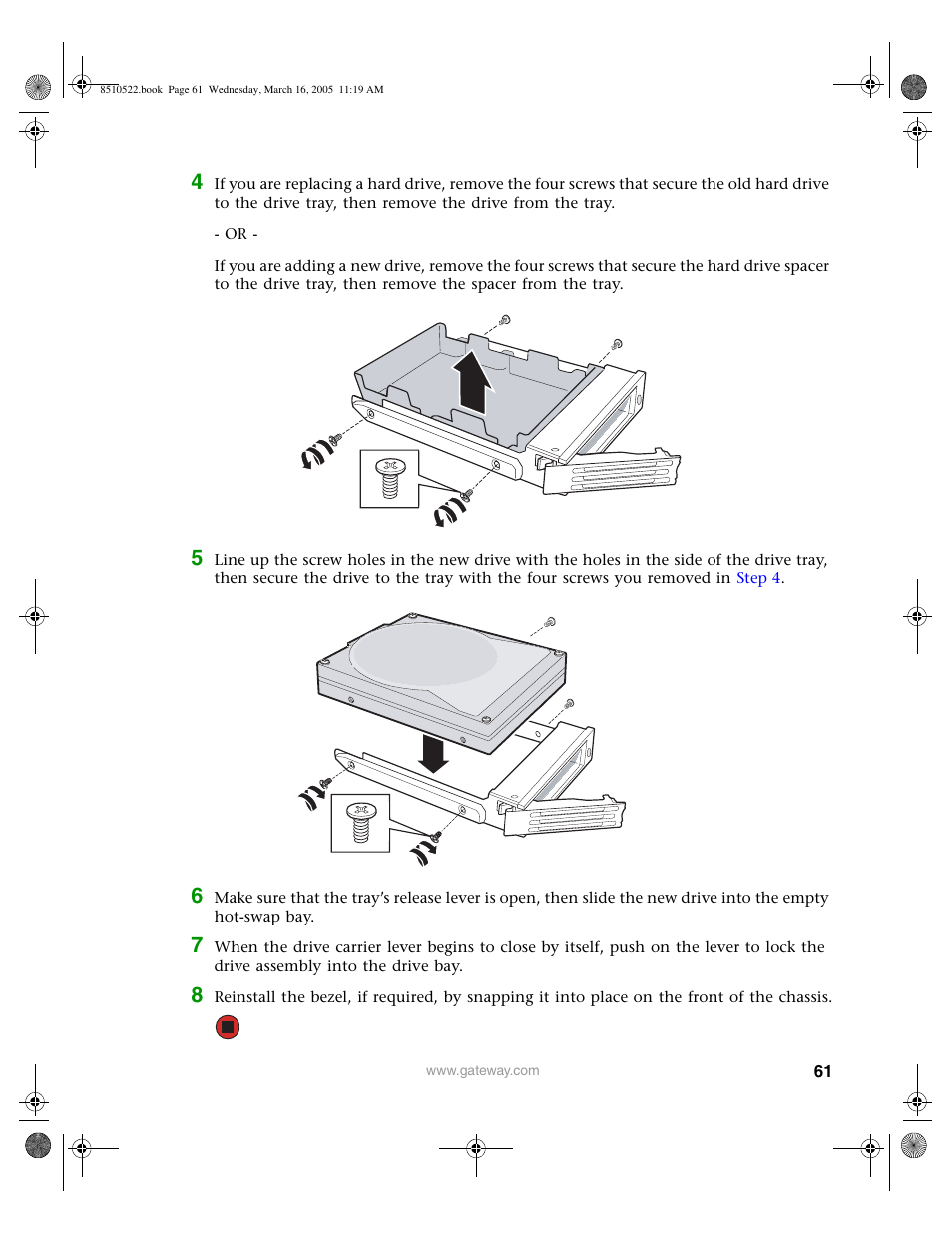 Gateway 9415 User Manual | Page 66 / 188