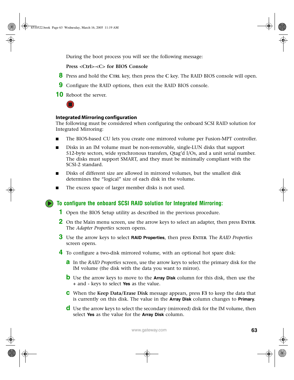 Gateway 9415 User Manual | Page 68 / 188