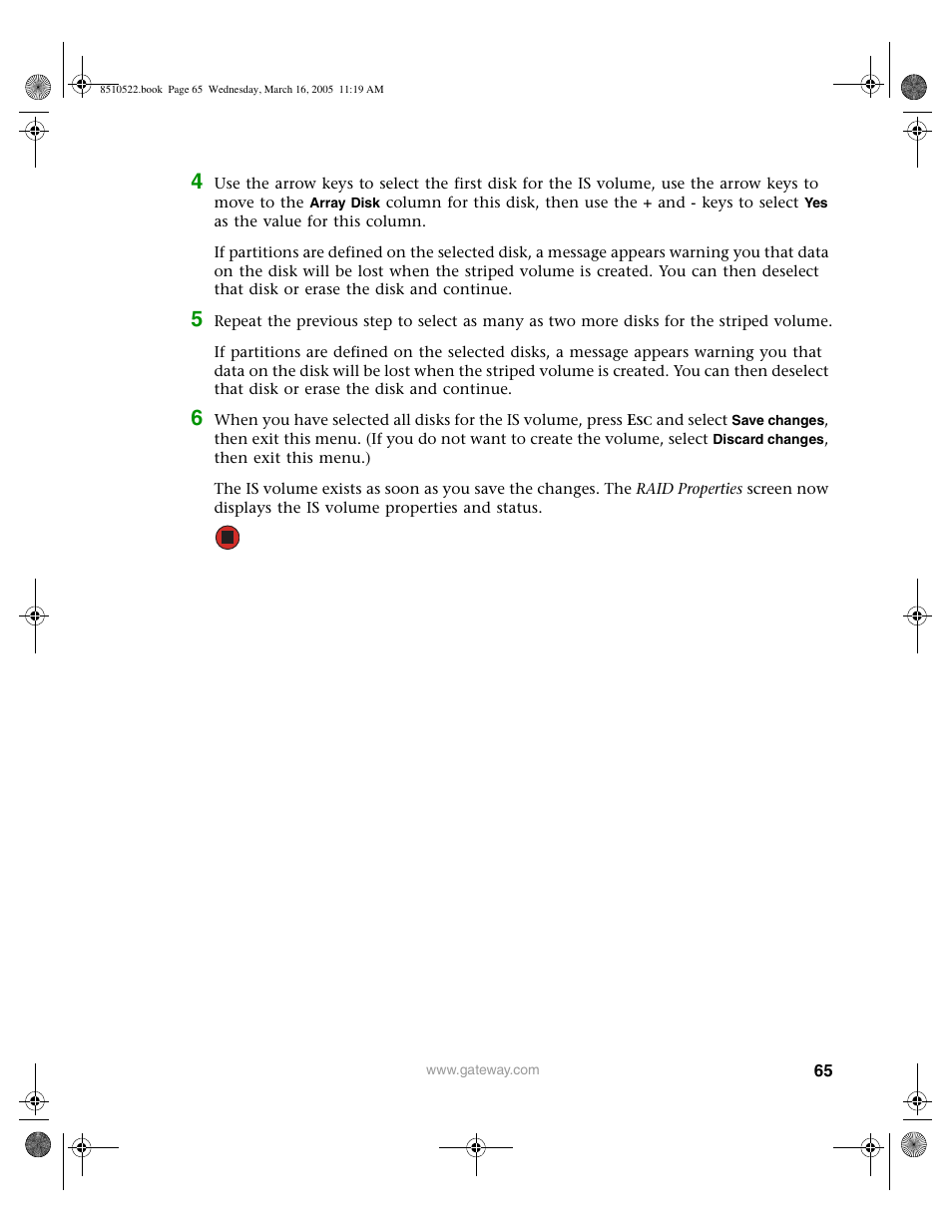Gateway 9415 User Manual | Page 70 / 188