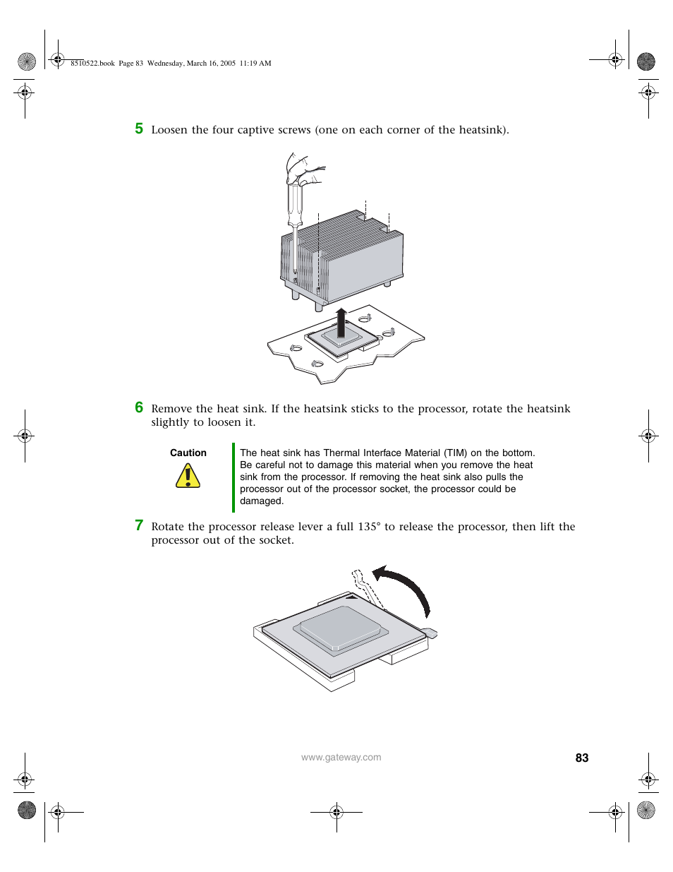 Gateway 9415 User Manual | Page 88 / 188