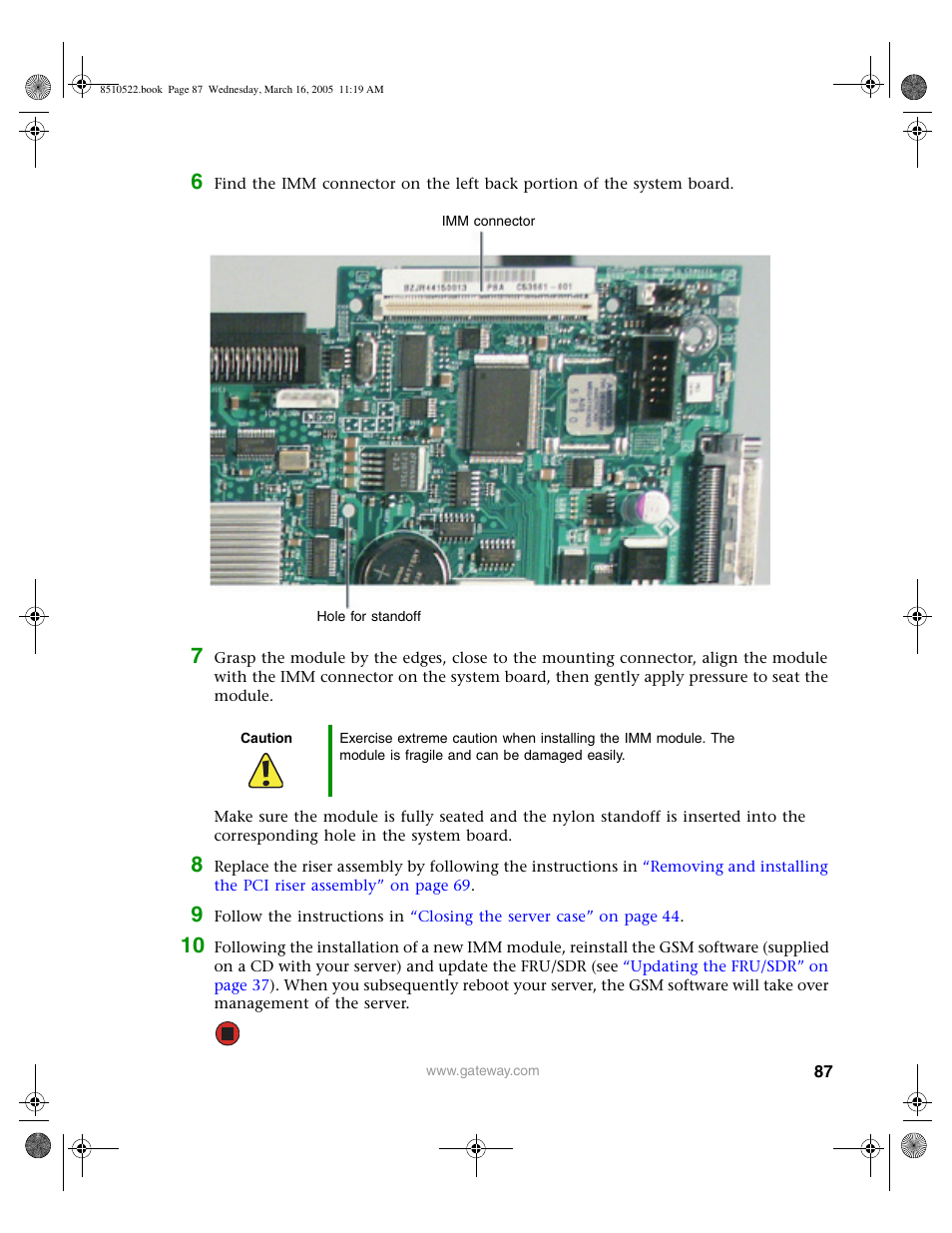 Gateway 9415 User Manual | Page 92 / 188