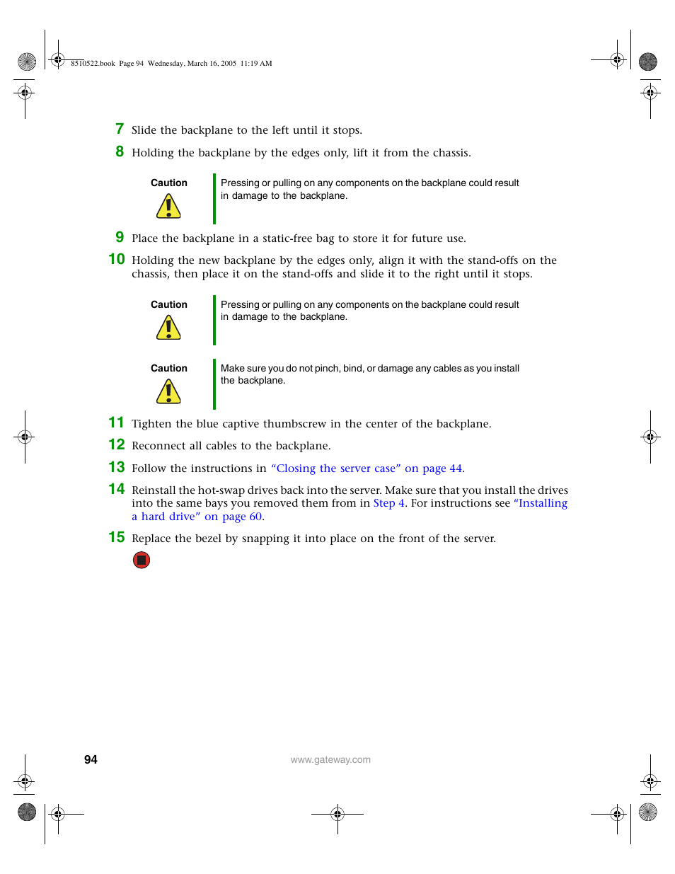 Gateway 9415 User Manual | Page 99 / 188
