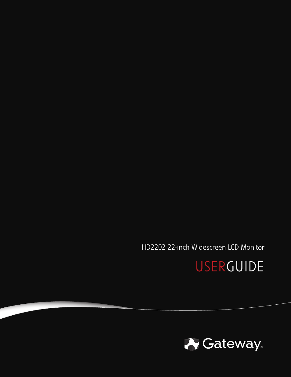 Gateway HD2202 User Manual | 26 pages