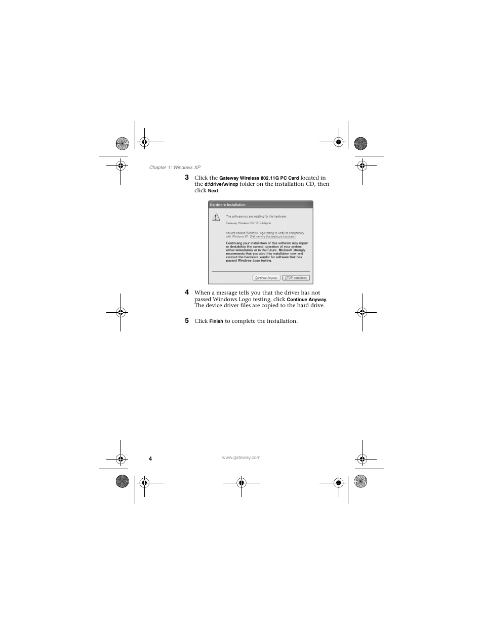Gateway LWGC-220 User Manual | Page 8 / 48