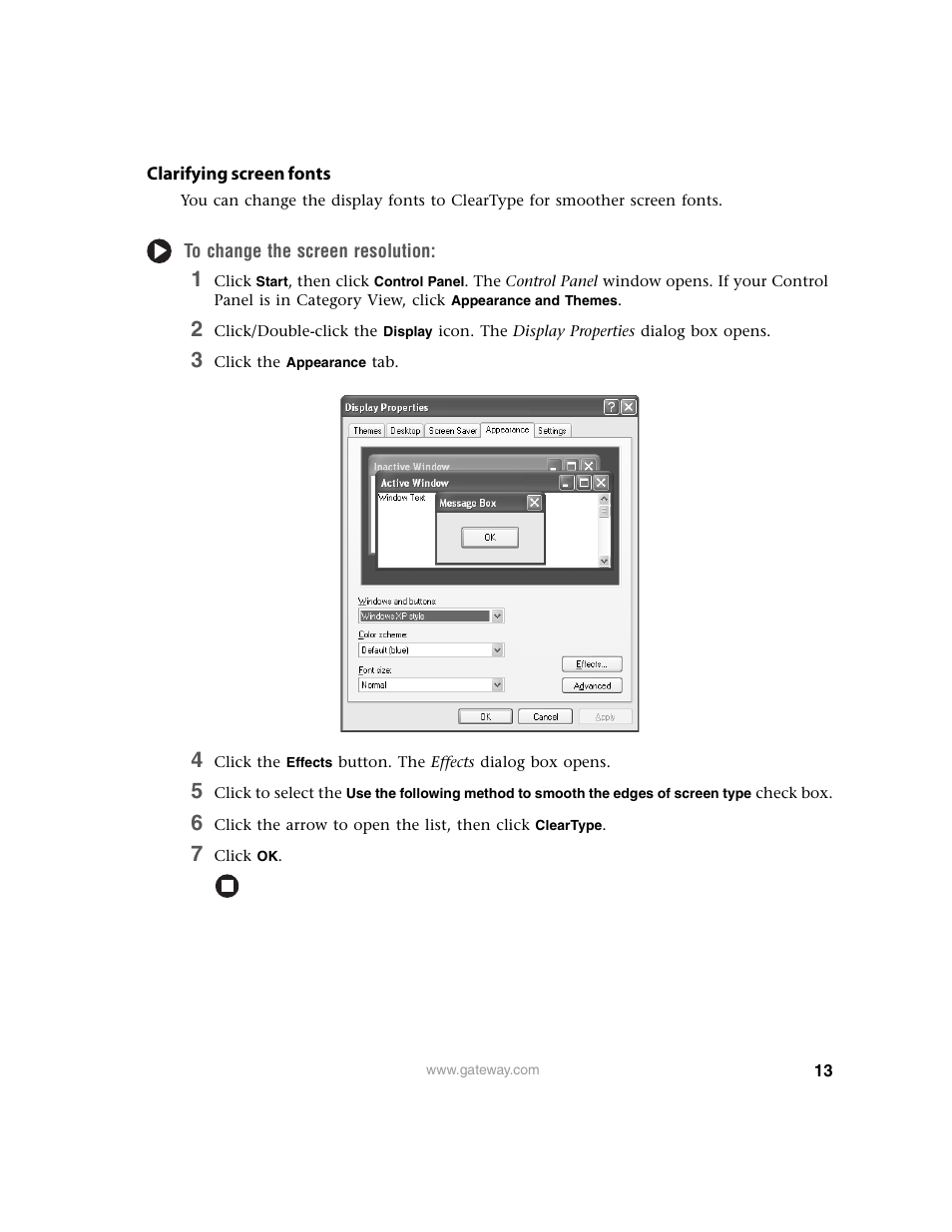 Gateway FPD1950 User Manual | Page 17 / 32