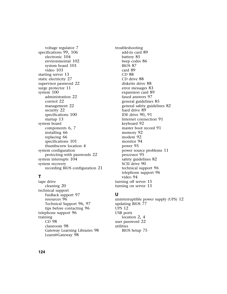 Gateway 980 User Manual | Page 129 / 131