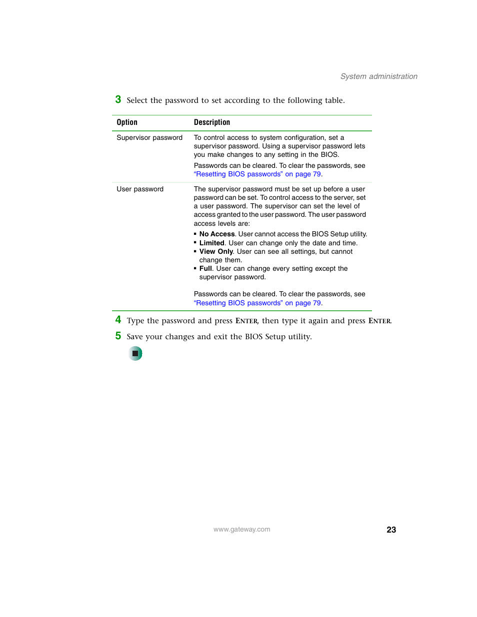 Gateway 980 User Manual | Page 28 / 131