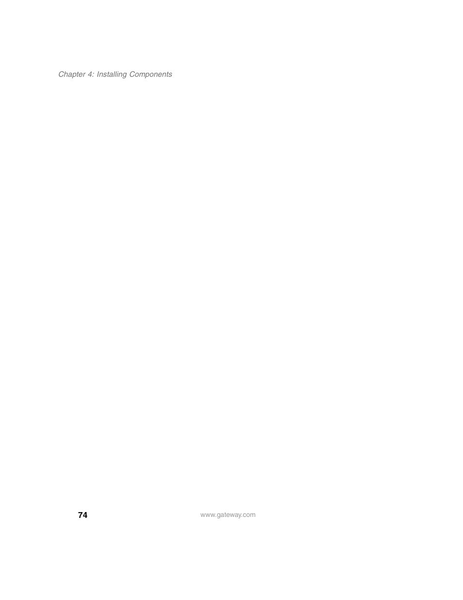 Gateway 980 User Manual | Page 79 / 131