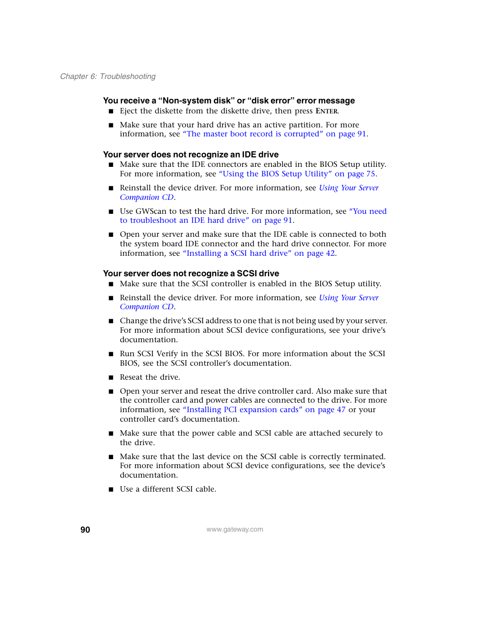 Your | Gateway 980 User Manual | Page 95 / 131