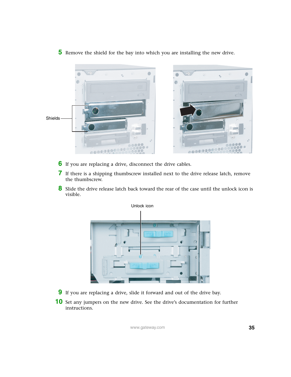 Gateway 9210 User Manual | Page 40 / 106