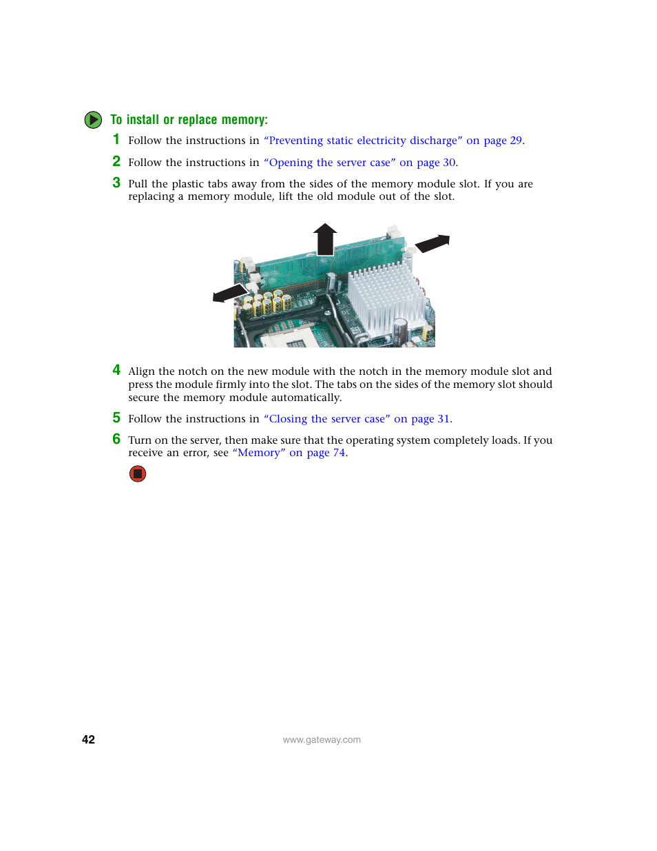 Gateway 9210 User Manual | Page 47 / 106