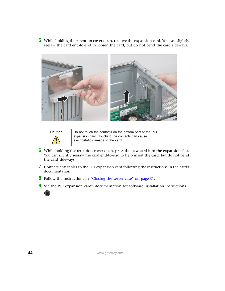 Gateway 9210 User Manual | Page 49 / 106