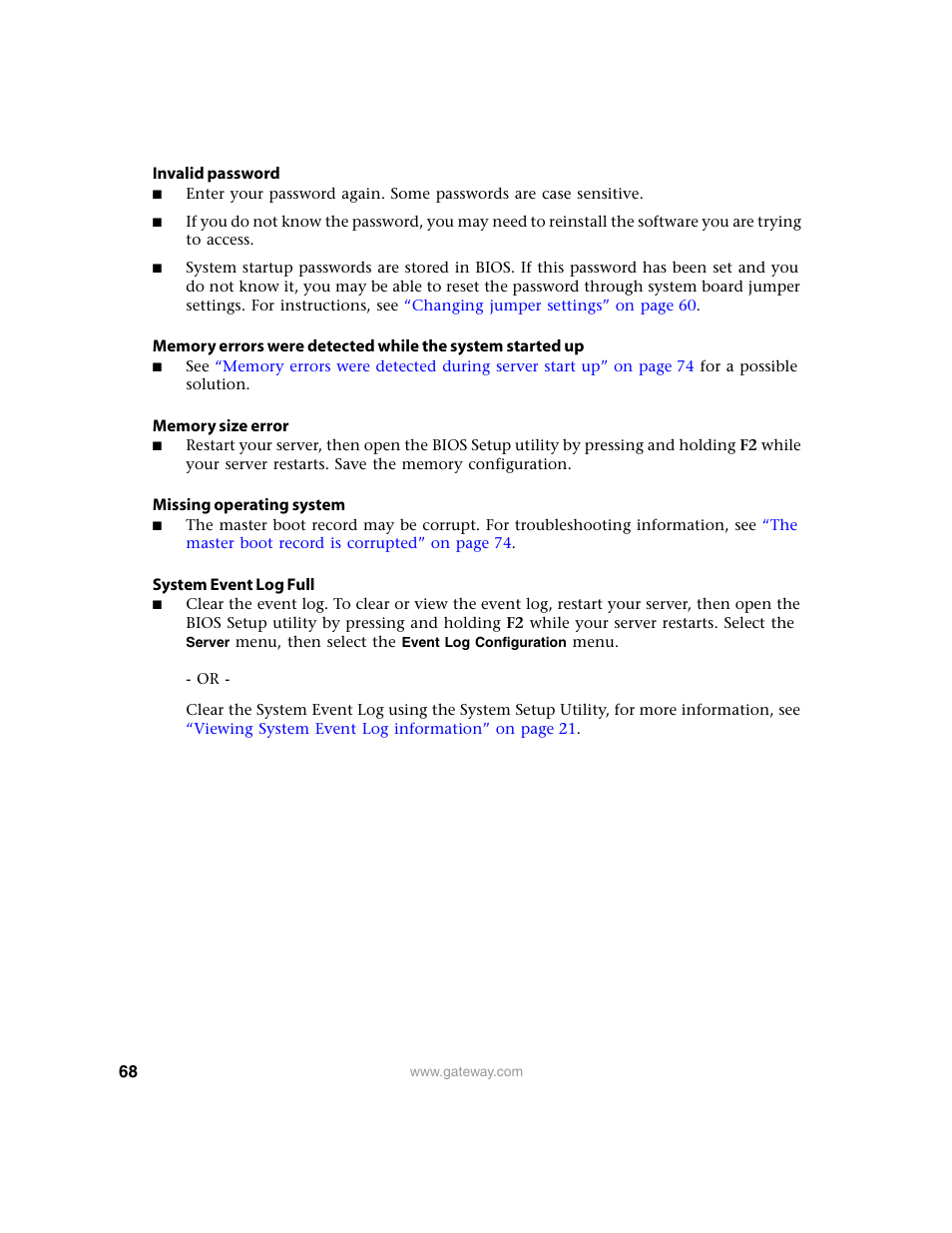 Gateway 9210 User Manual | Page 73 / 106