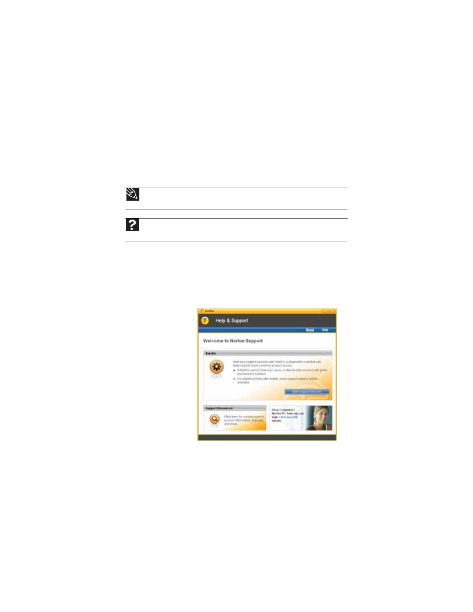 Protecting your computer from viruses, Using norton internet security | Gateway FX542XT User Manual | Page 63 / 94