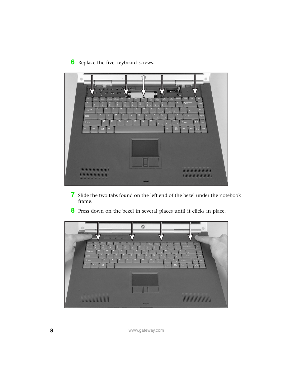 Gateway 600 User Manual | Page 8 / 10