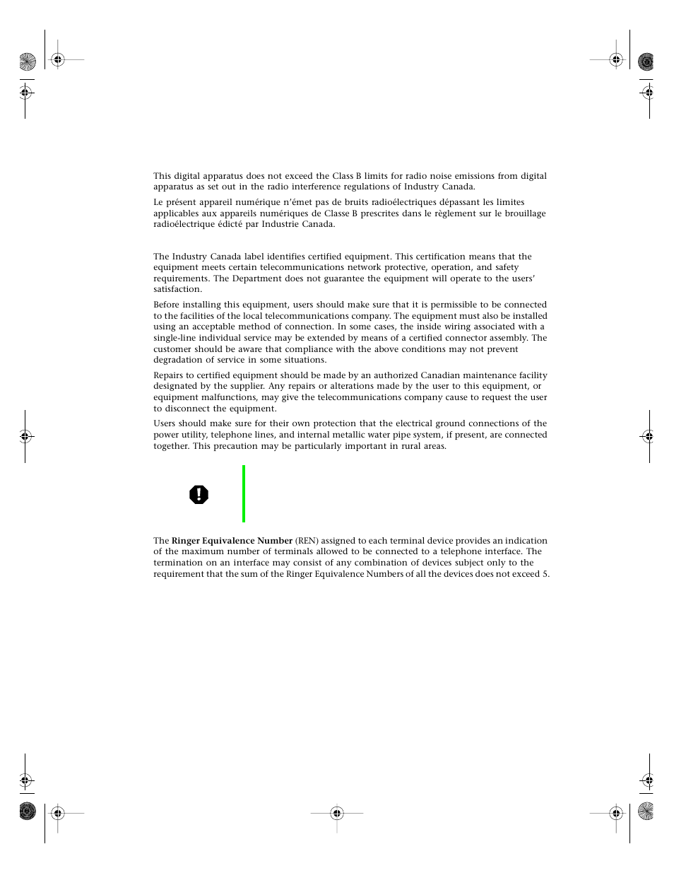 Canadian users, Ices-003 | Gateway E3400 User Manual | Page 113 / 126