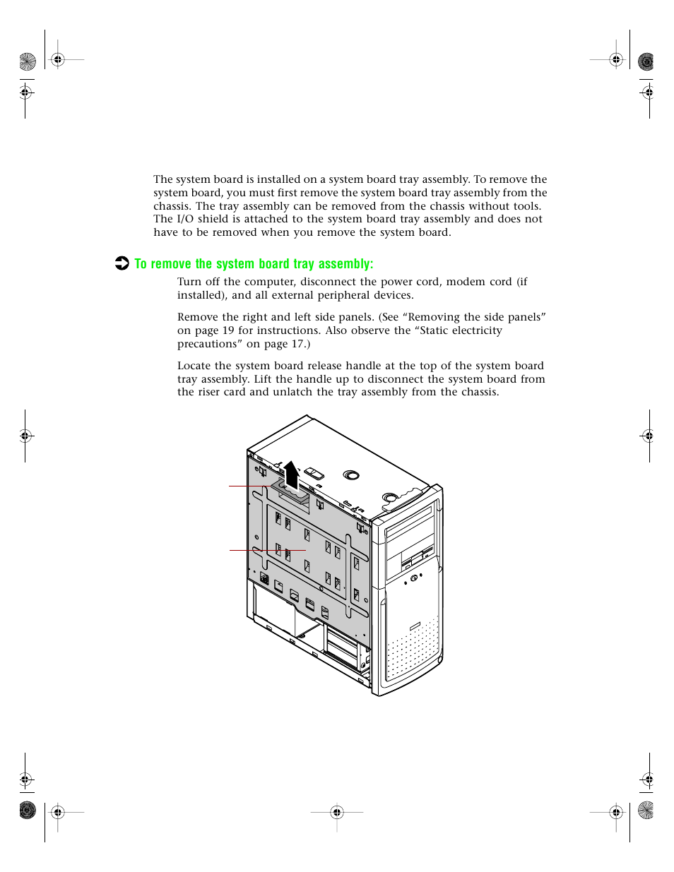 Replacing the system board | Gateway E3400 User Manual | Page 61 / 126