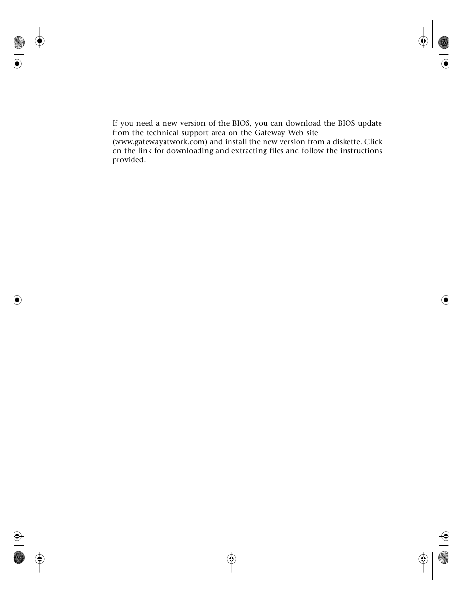 Updating the bios | Gateway E3400 User Manual | Page 72 / 126