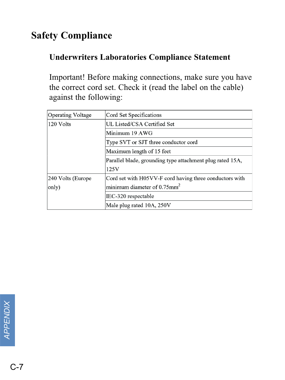 Safety compliance | Gateway none User Manual | Page 113 / 113