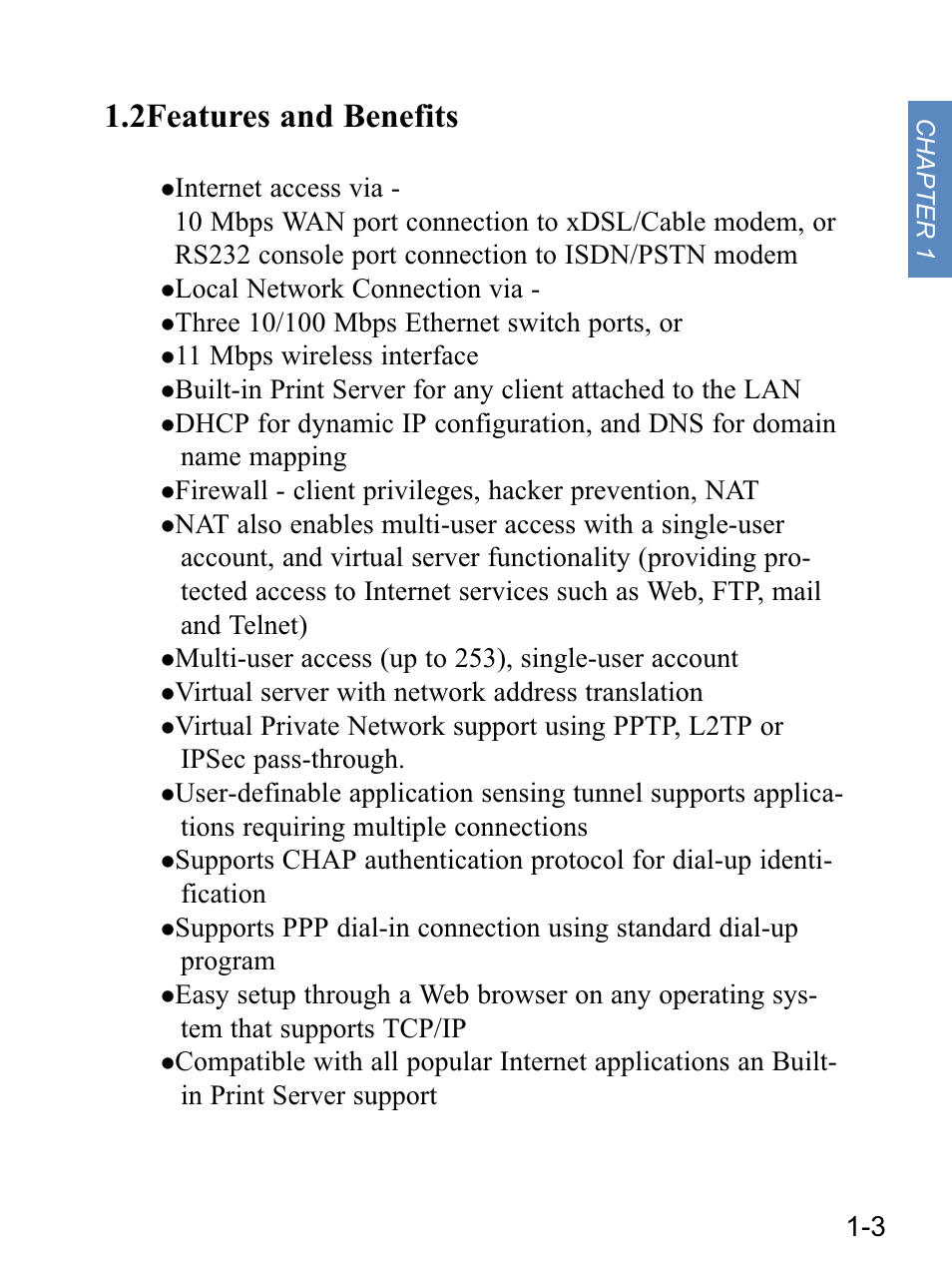 2features and benefits | Gateway none User Manual | Page 8 / 113