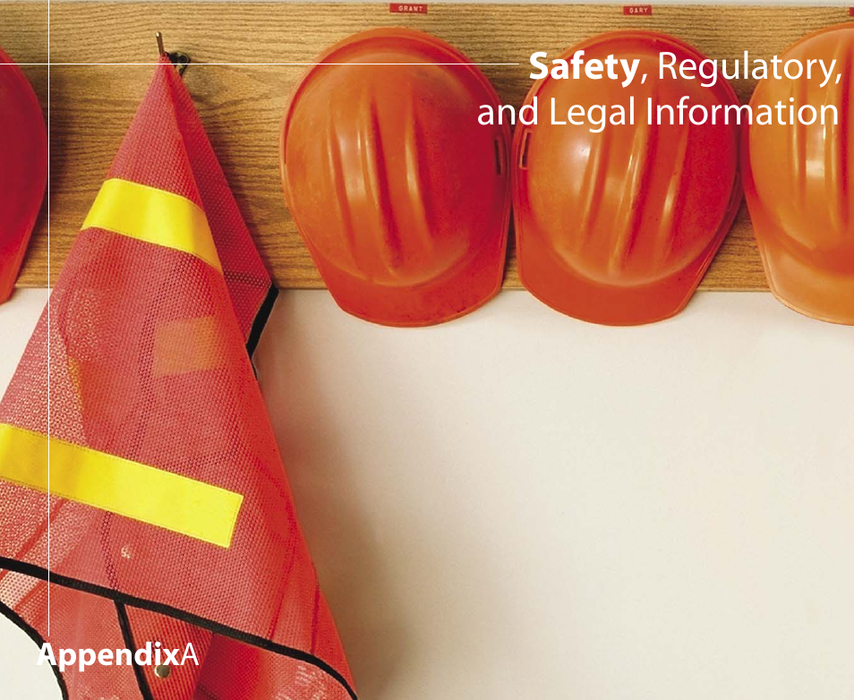 Safety , regulatory, and legal information | Gateway 901 Series User Manual | Page 103 / 116