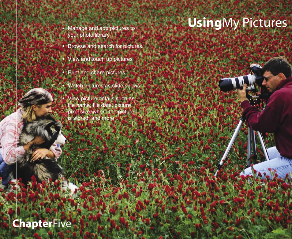 Using my pictures, Chapter five | Gateway 901 Series User Manual | Page 67 / 116