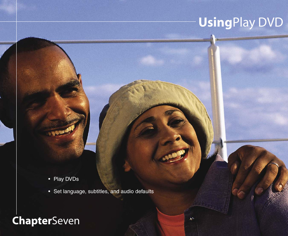 Using play dvd, Chapter seven | Gateway 901 Series User Manual | Page 79 / 116