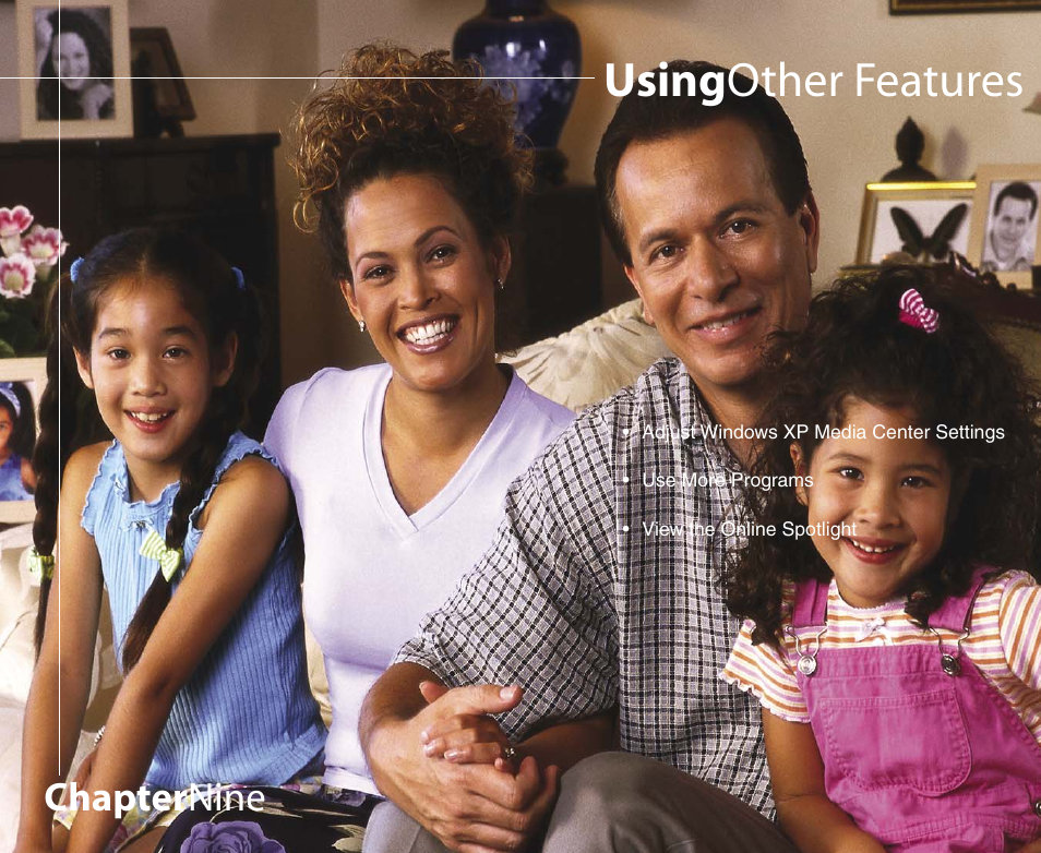 Using other features, Chapter nine | Gateway 901 Series User Manual | Page 89 / 116