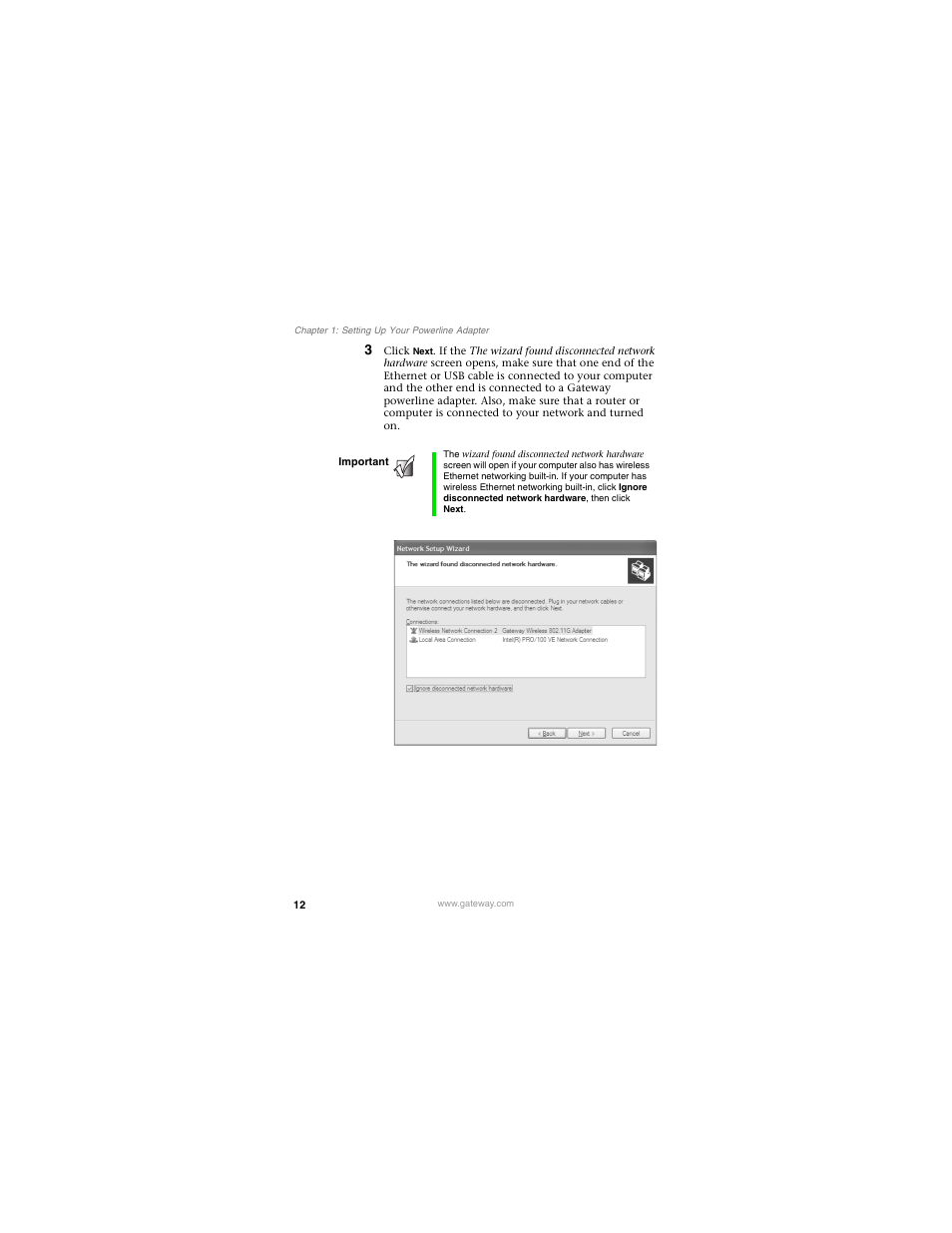 Gateway PLU-300 User Manual | Page 16 / 68