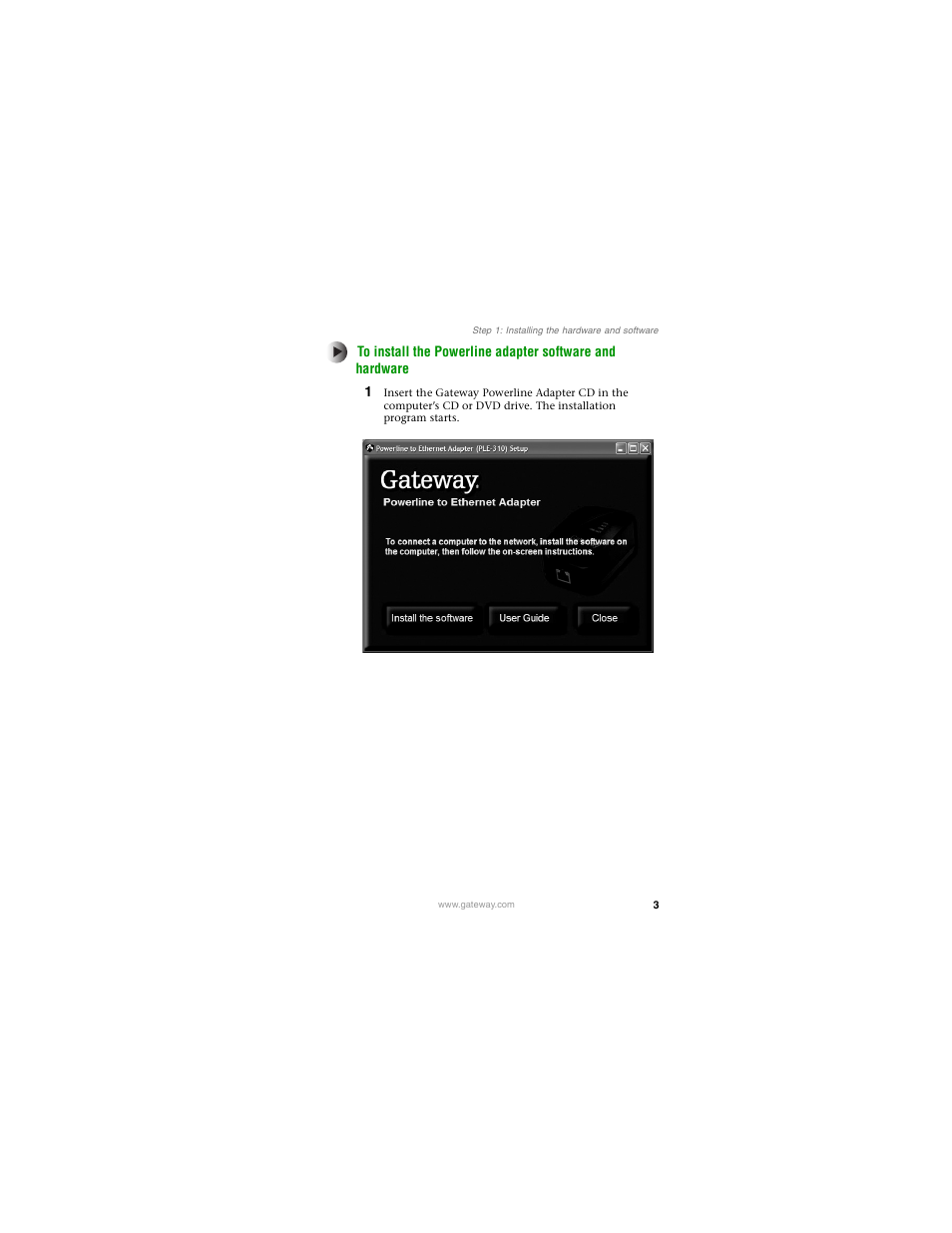 Gateway PLU-300 User Manual | Page 7 / 68