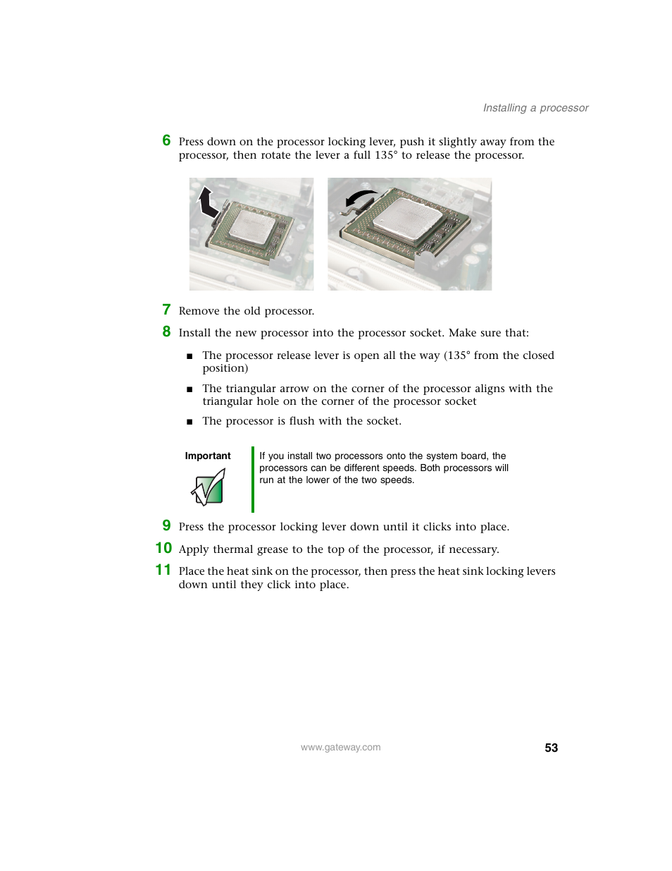 Gateway 960 User Manual | Page 58 / 130