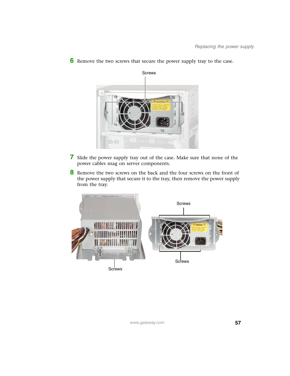 Gateway 960 User Manual | Page 62 / 130