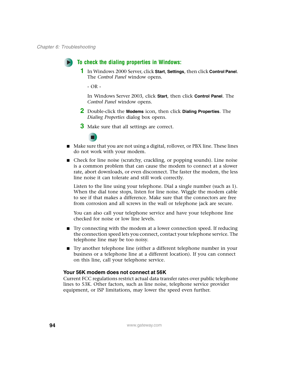 Gateway 960 User Manual | Page 99 / 130