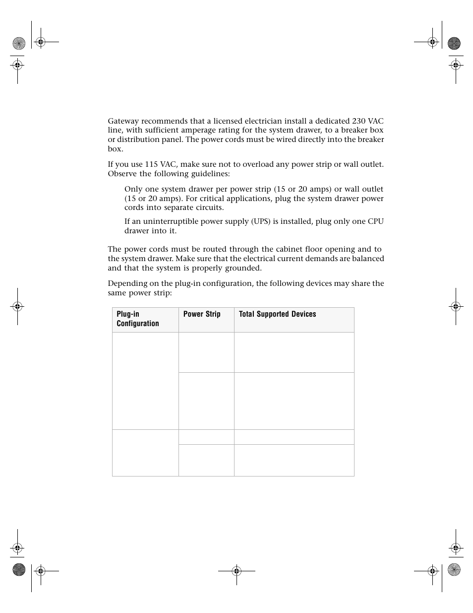 Connecting the power | Gateway 7250R User Manual | Page 23 / 26