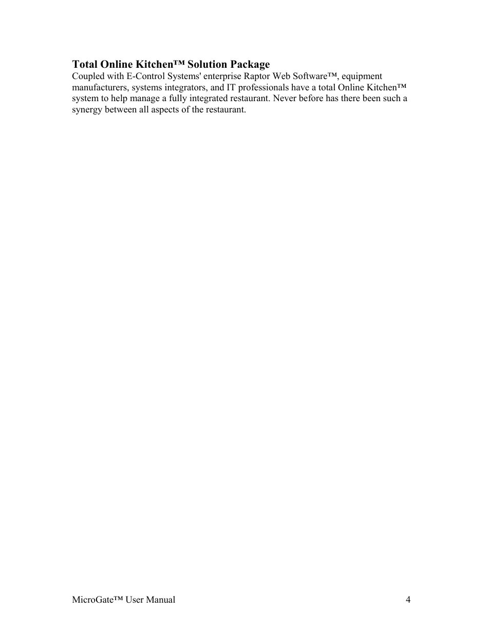 Gateway MicroGate MG1-1000 User Manual | Page 4 / 18