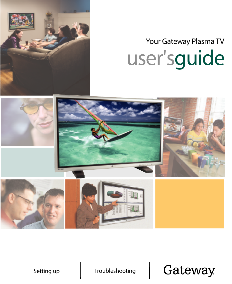 Gateway Flat Panel Television User Manual | 68 pages