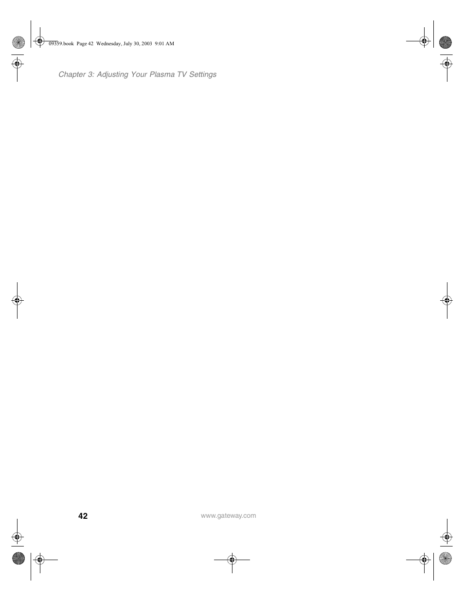 Gateway Flat Panel Television User Manual | Page 46 / 68