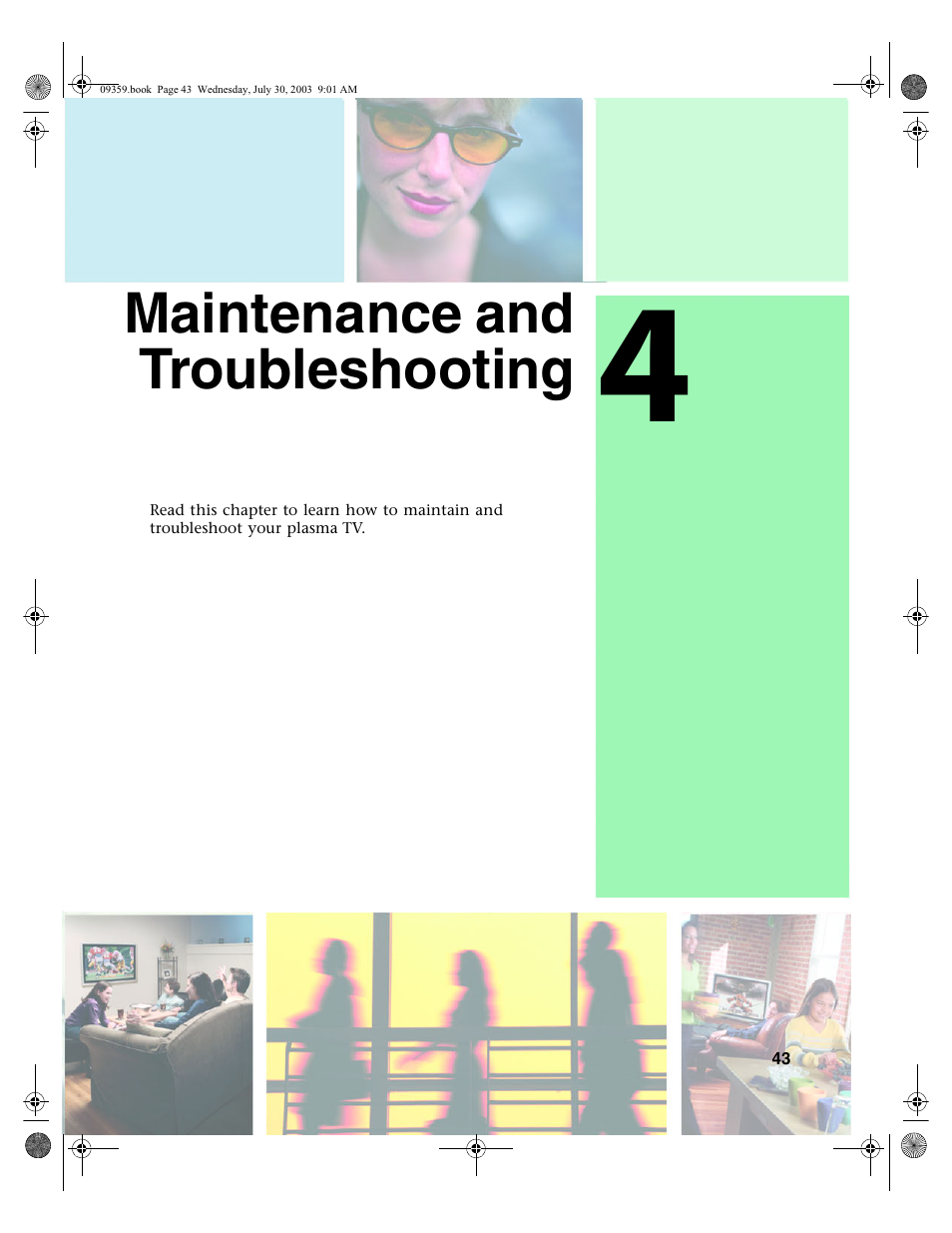 Maintenance and troubleshooting | Gateway Flat Panel Television User Manual | Page 47 / 68