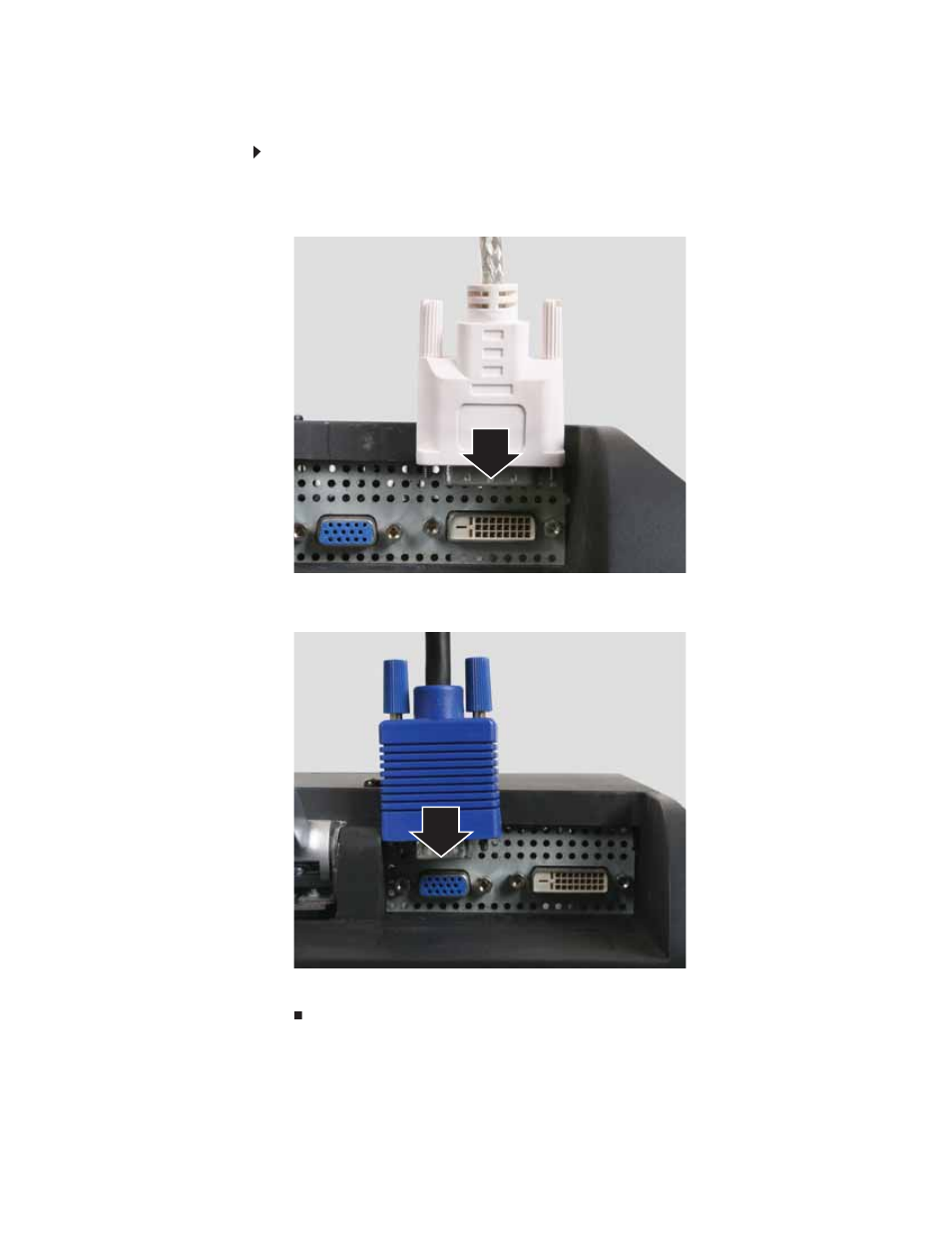 Connecting video inputs | Gateway HD1700 User Manual | Page 7 / 26