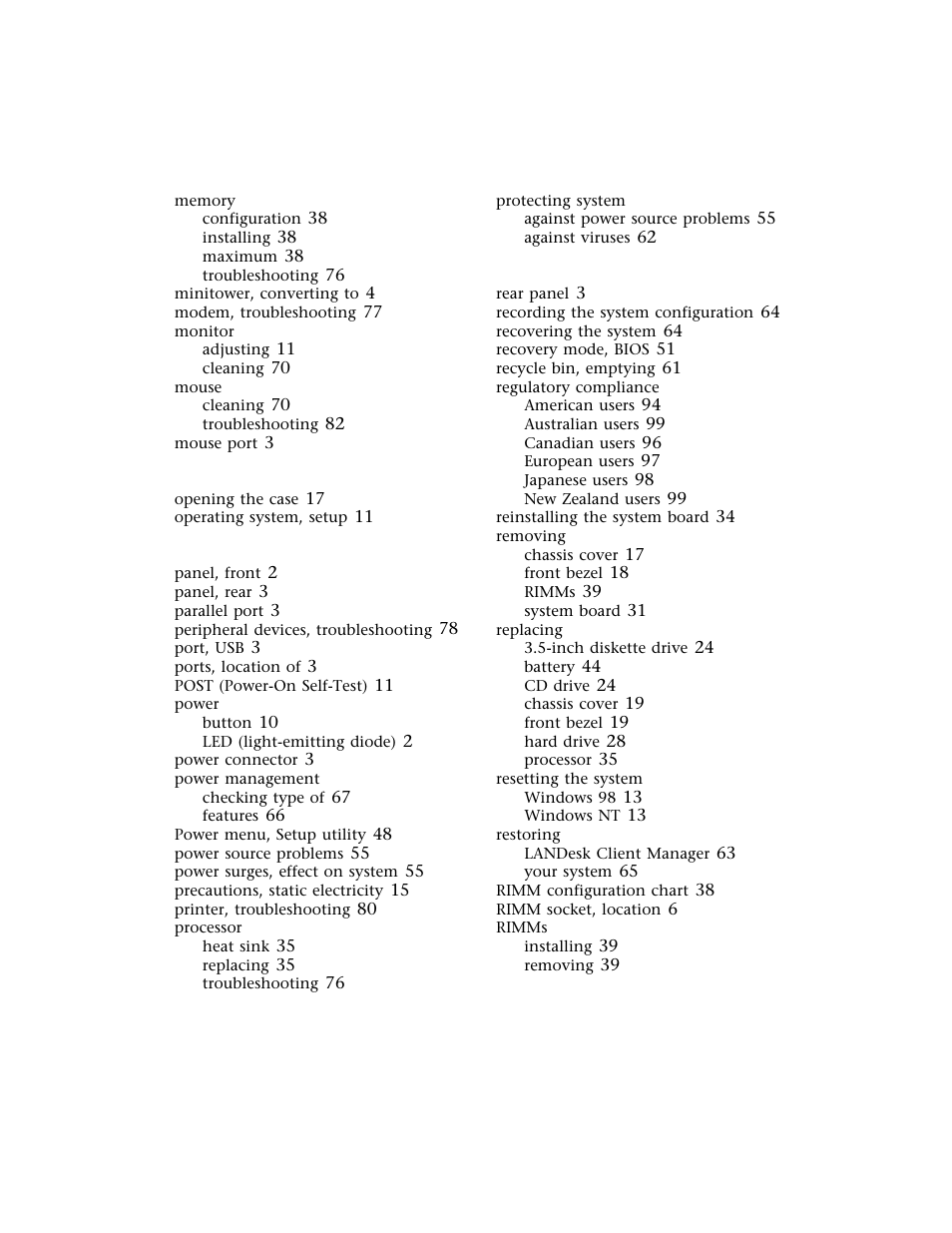 Gateway E-4400 User Manual | Page 114 / 118