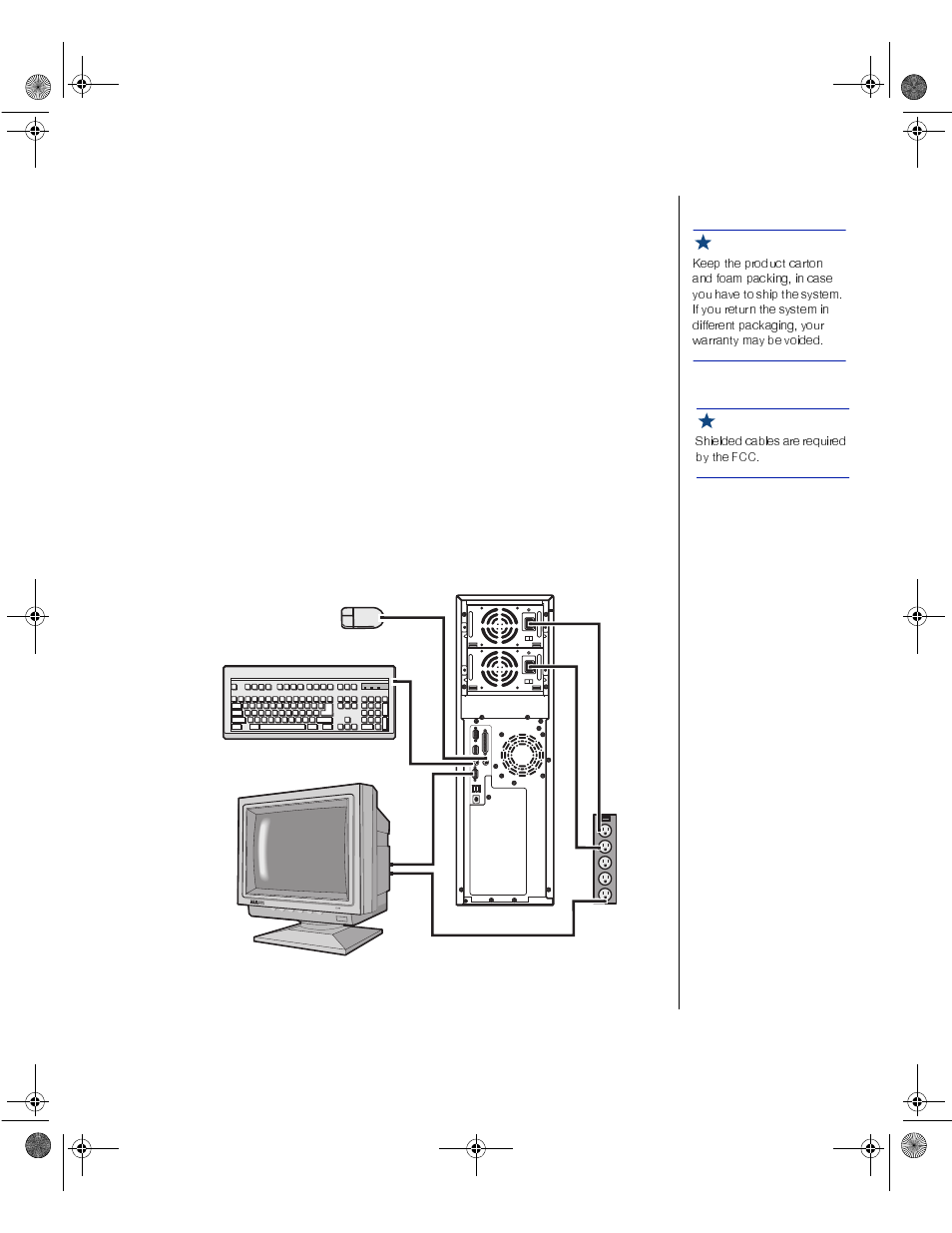 Inspecting the contents, Setting up the server, Inspecting the contents setting up the server | Gateway 8300 User Manual | Page 11 / 48