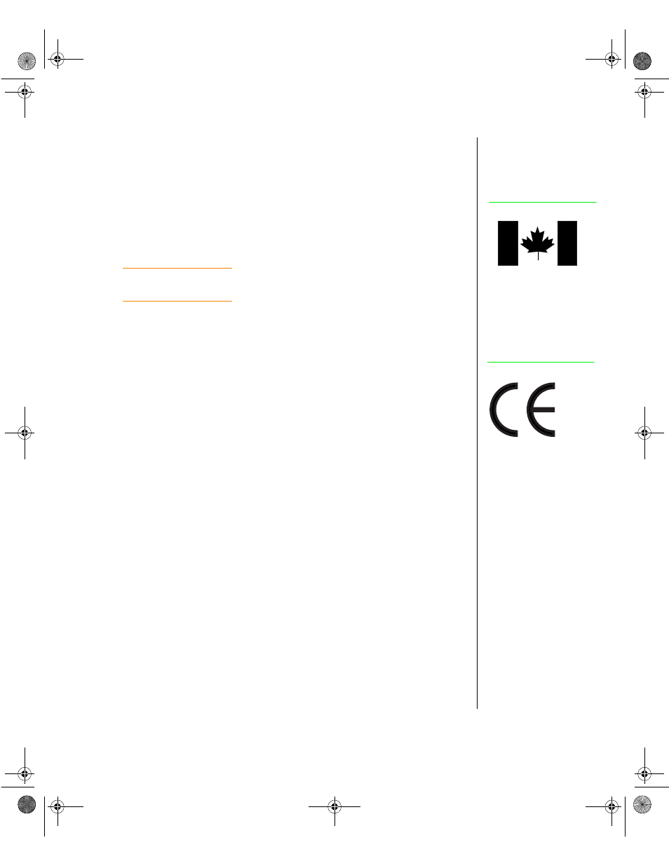 Industry canada notice ce notice, Industry canada notice, Ce notice | Gateway 8300 User Manual | Page 43 / 48