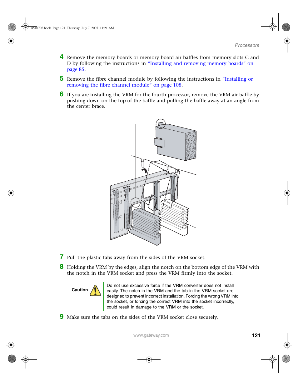 Gateway 9715 User Manual | Page 126 / 278