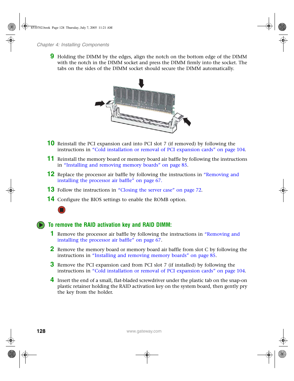 Gateway 9715 User Manual | Page 133 / 278