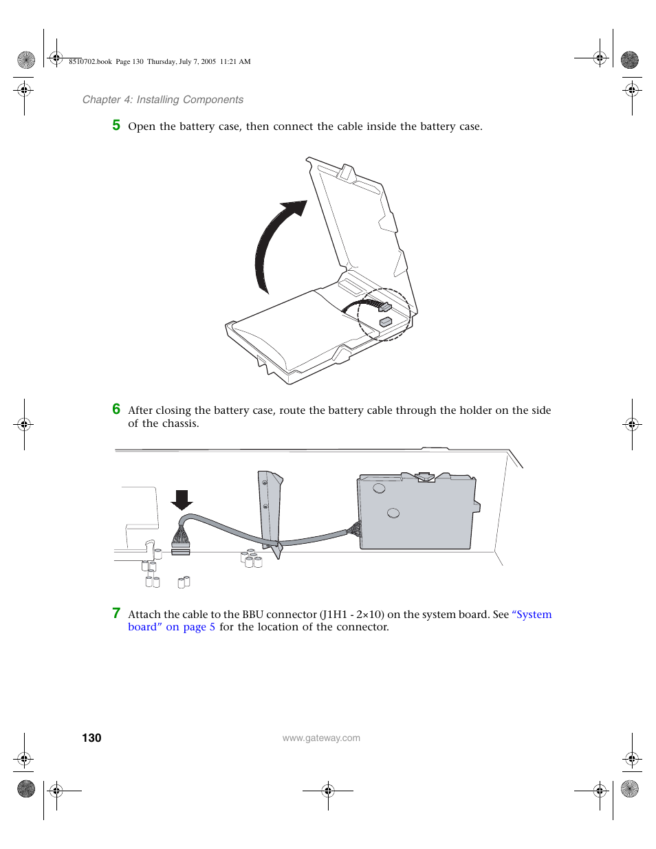 Gateway 9715 User Manual | Page 135 / 278