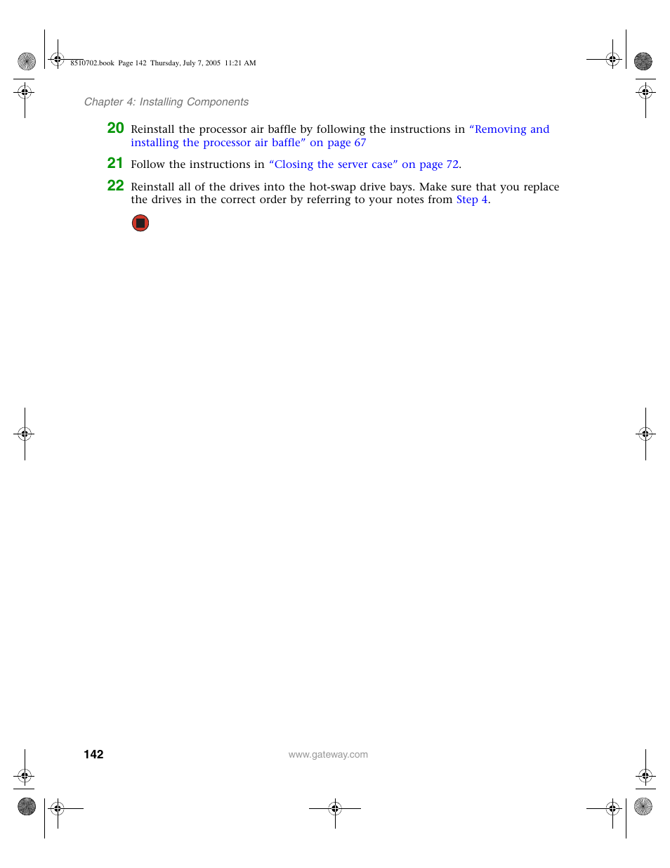 Gateway 9715 User Manual | Page 147 / 278