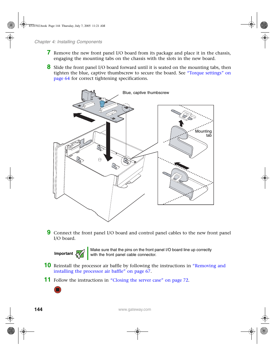 Gateway 9715 User Manual | Page 149 / 278