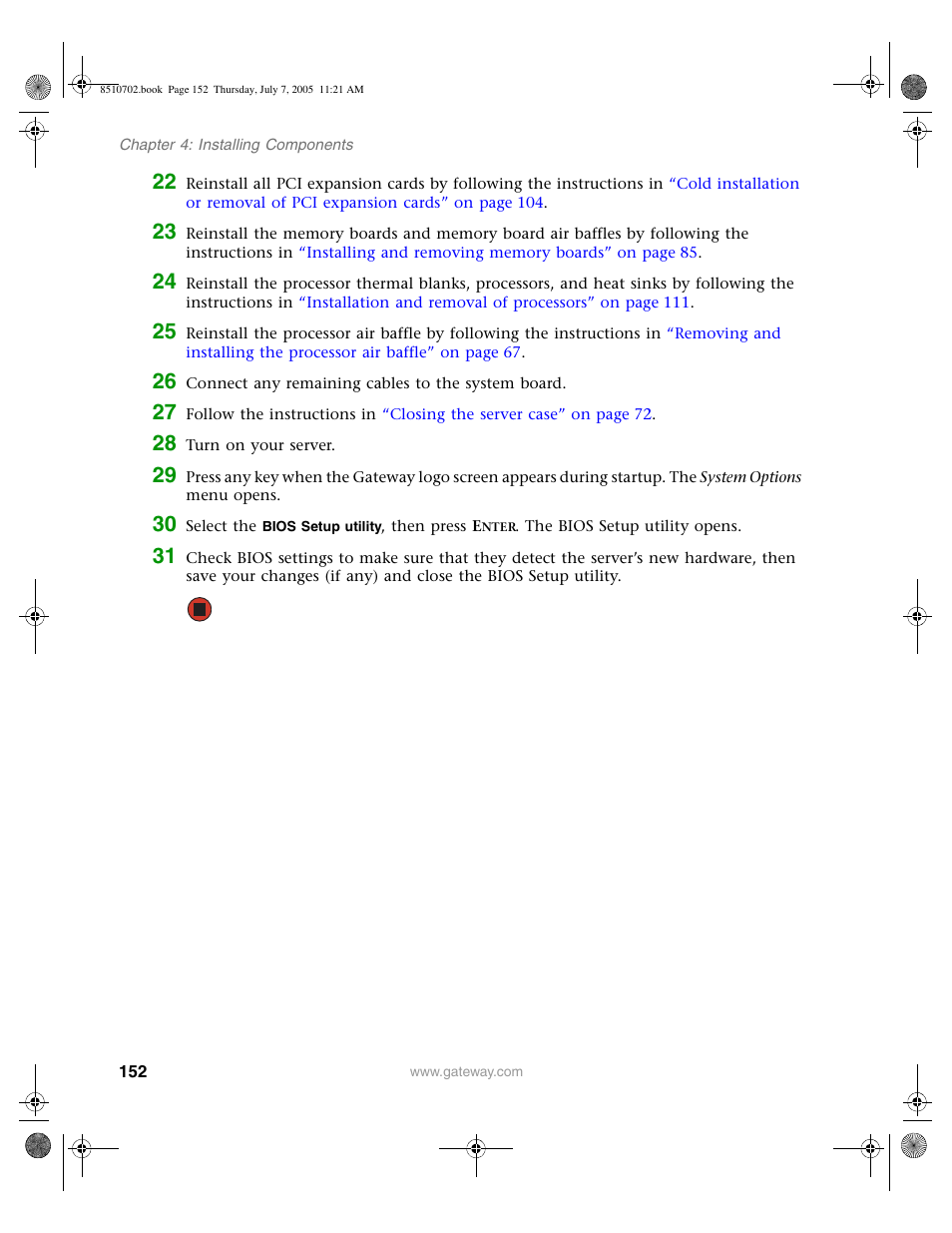 Gateway 9715 User Manual | Page 157 / 278