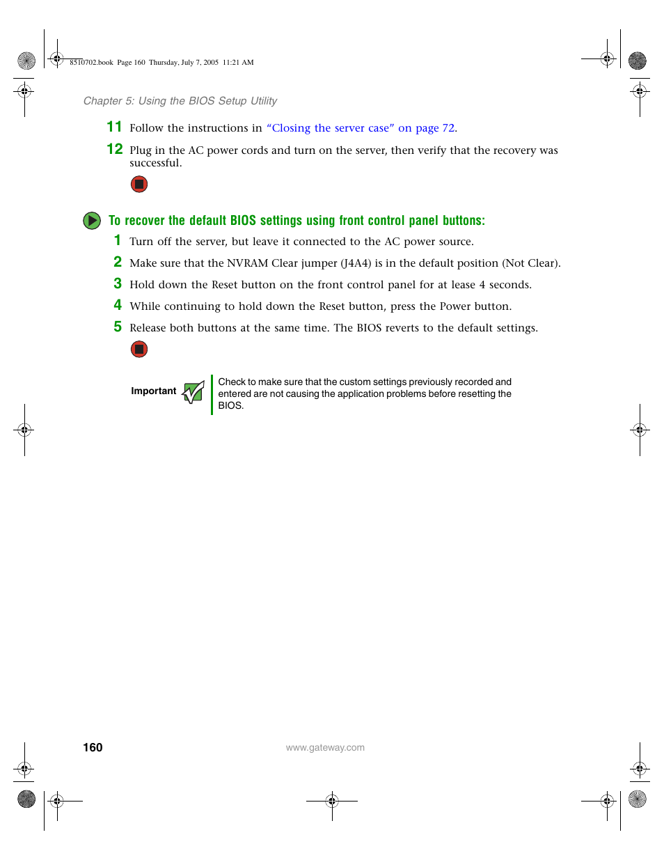 Gateway 9715 User Manual | Page 165 / 278