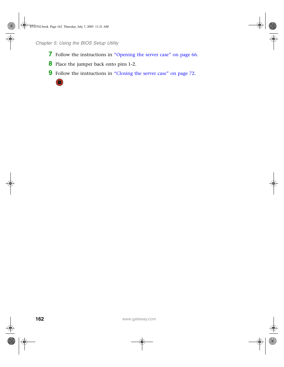 Gateway 9715 User Manual | Page 167 / 278